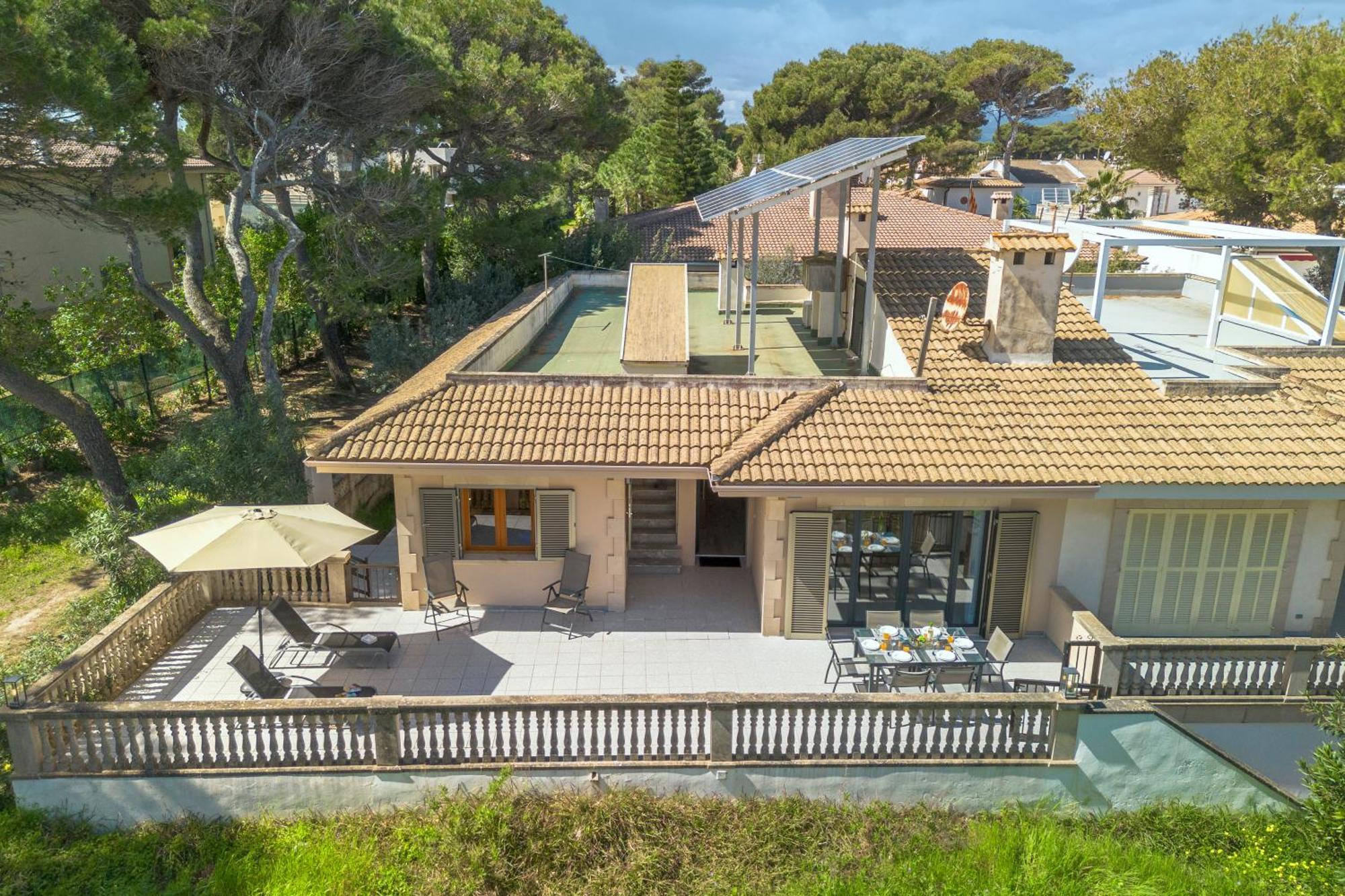 Villa Can Canta Natura Park House At Platja De Muro Beach 외부 사진